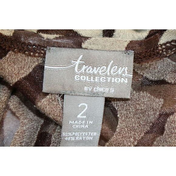 ladies CHICO'S Blouse size 2 - Picture 6 of 6